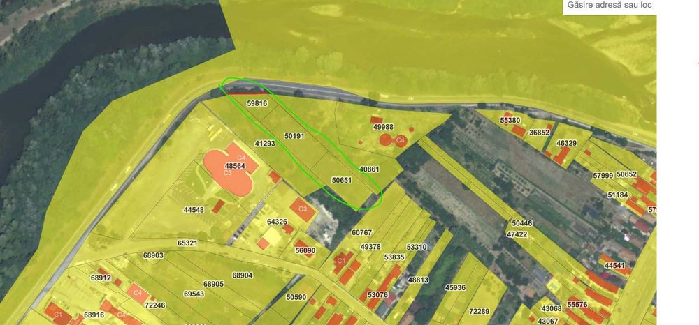 Vand 3024 mp teren centura Tg-Jiu, in spatele salii Dolce Vita