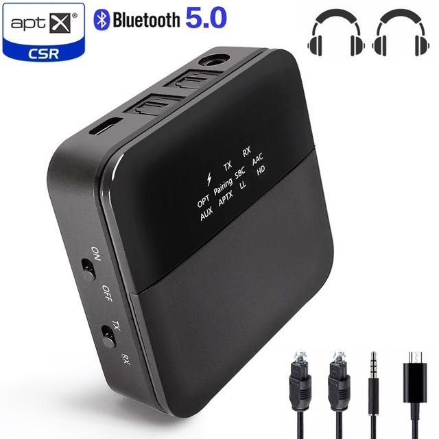 Adaptor Bluetooth Receptor Transmitter Audio, Bluetooth 5.0 cod 6