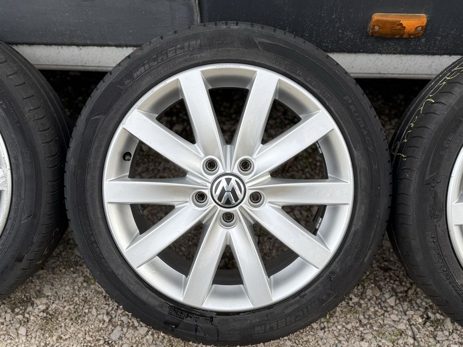 5x112 17 vw джанти с гуми Ет54 7J