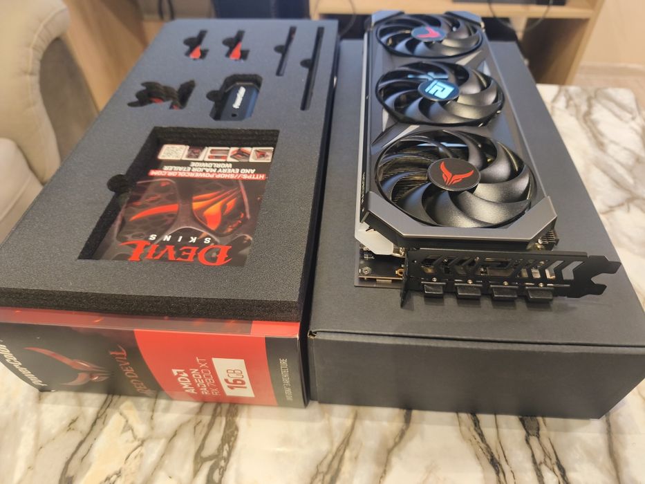 Видекарта Power Color RX 7800 XT