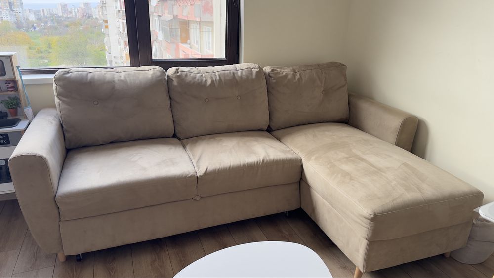 Ъглов Диван Малмо 234/158/91 от Меомакс