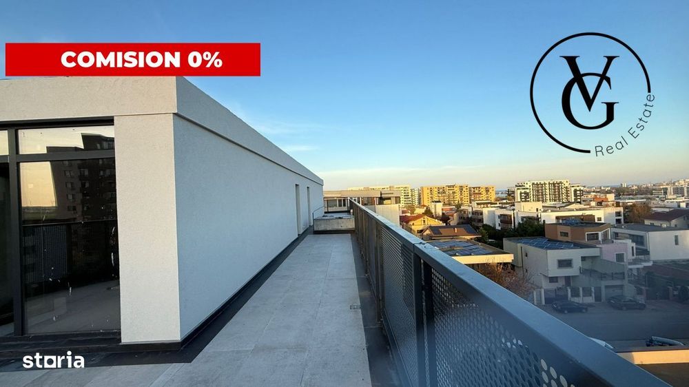 Apartament 4 camere | tip penthouse - Tomis Plus - incalzire in pardos