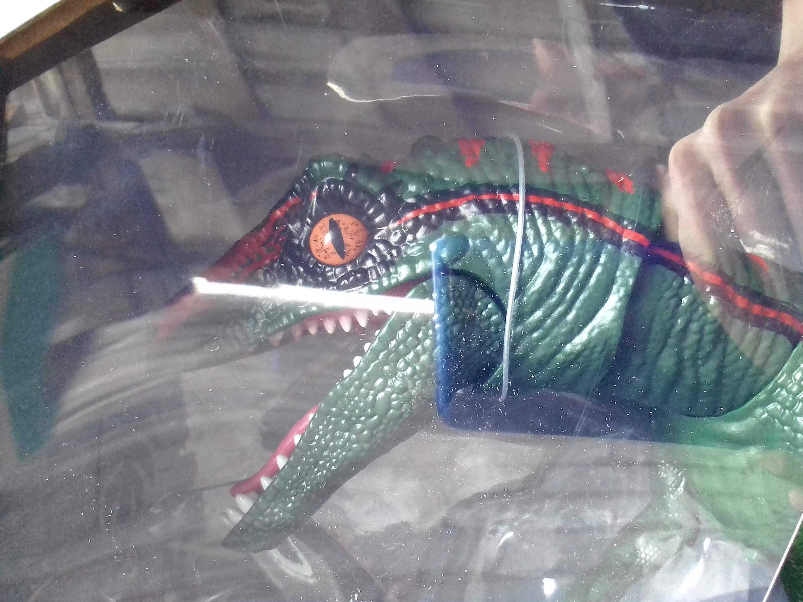 большой динозавр на пульте управления SBEGO 60 см (USB,свет,звук, пар)
