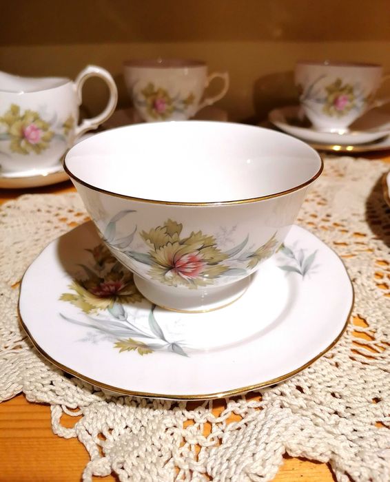 Английски старинен порцеланов комплект Gainsborough