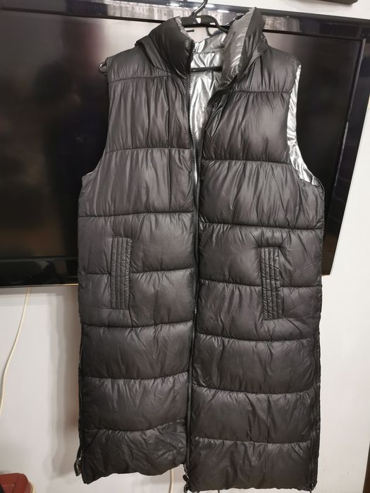 Черен двулицев елек