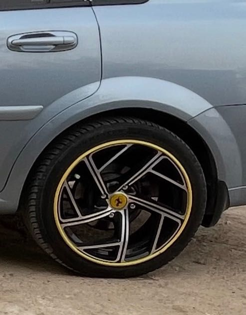 17-bendli diska balon