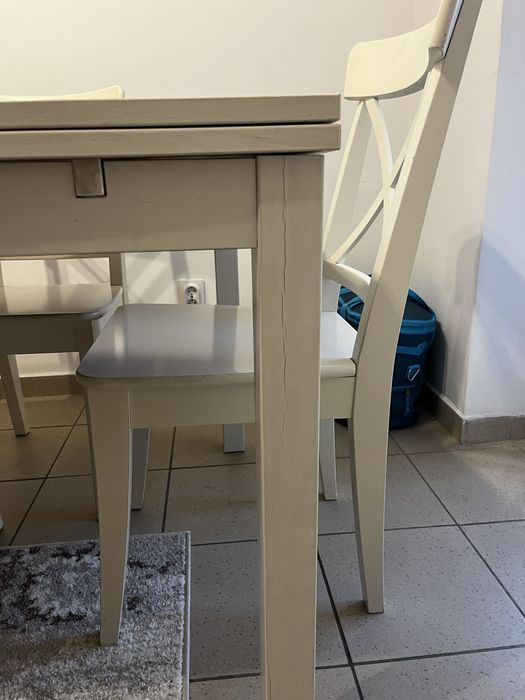 Set masa de 4-6-8 persoane+ 4 scaune