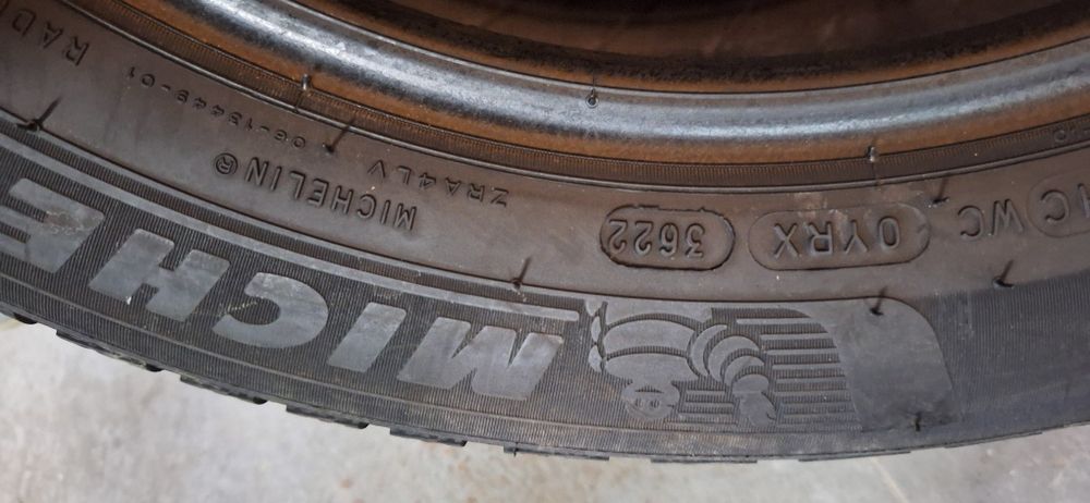 DOT 21-22! 8mm 205 55 16 Michelin alpin 6