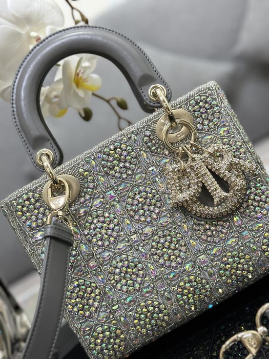 Geanta Christian Dior Lady 20cm, tip Premium