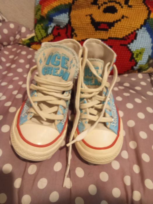 Converse детски памучни кецове