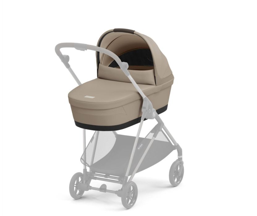 Landou Carucior Cybex Melio almond beige  stare ft buna fara defecte
