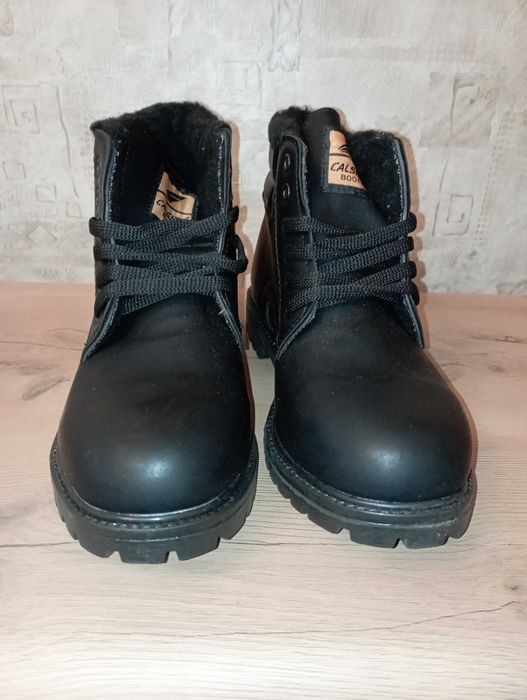 Нови топли мъжки боти № 43  - черни