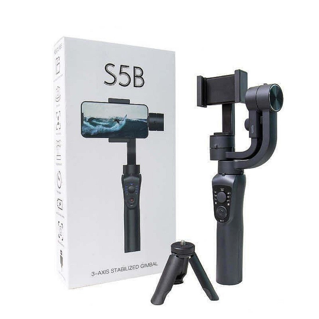 Стабилизатор 3-Axis Gimbal Stabilizer за смартфони S5B