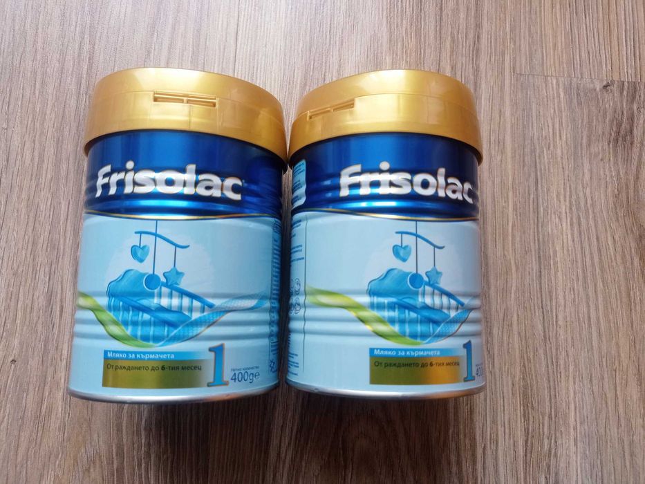 Frisolac 1 Мляко на прах за деца от 0 до 6 месеца х400 г