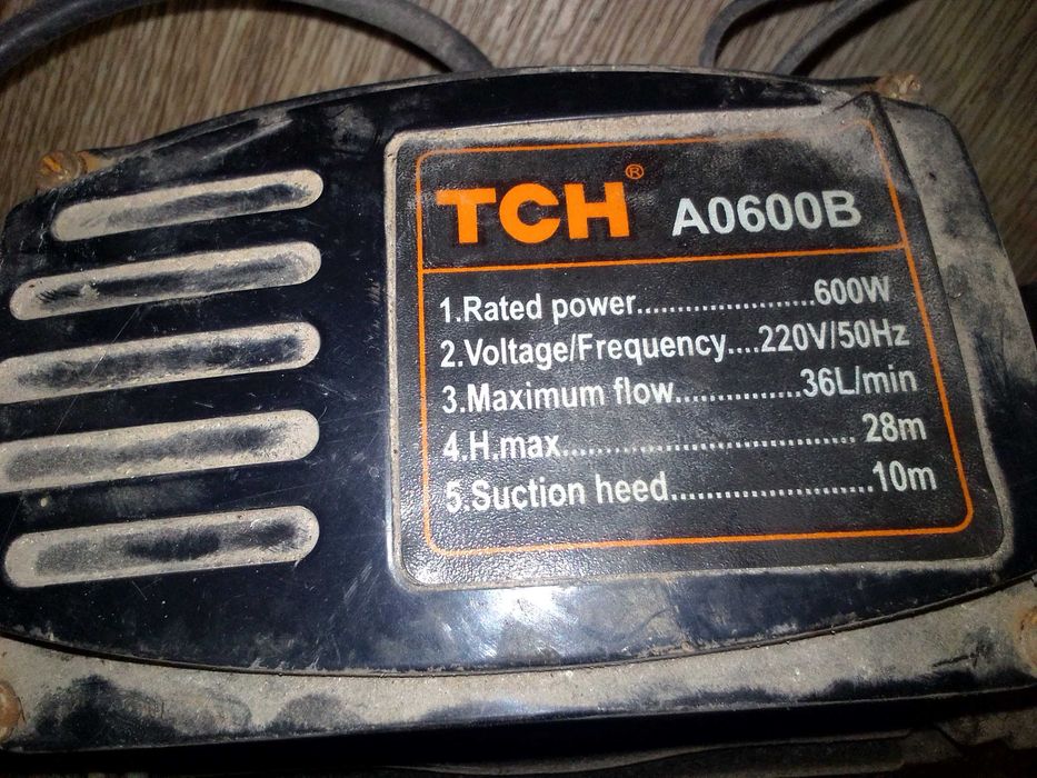TCH A0600B, вакуумный поверхностный насос, только двигатель