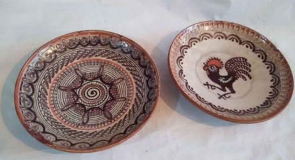 Farfurii din lut ( Horezu )