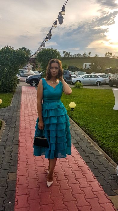 Rochie eleganta zi seara vintage autentica anii 50