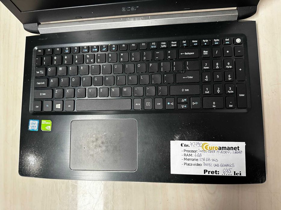 Laptop Acer N17C4, IntelCore i5-8250U -T-
