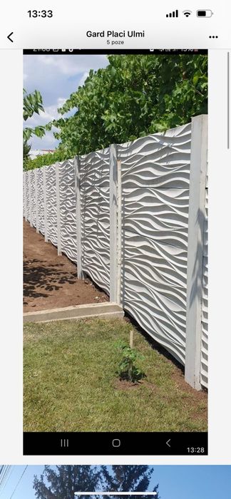 garduri din placi beton Dâmbovița Ilfov Giurgiu București