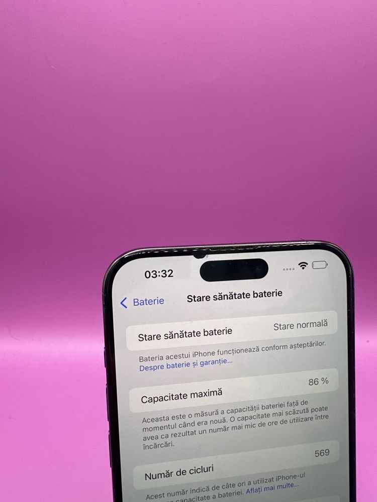 Iphone 15 PRO MAX 512GB Pata Ecran • Matei Amanet Crangasi• 02672