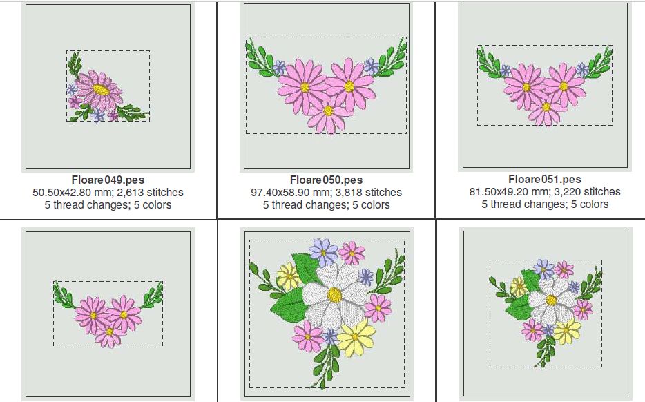 Pachet modele broderie pentru Brother/Ricoma,Tajima etc.+ programe