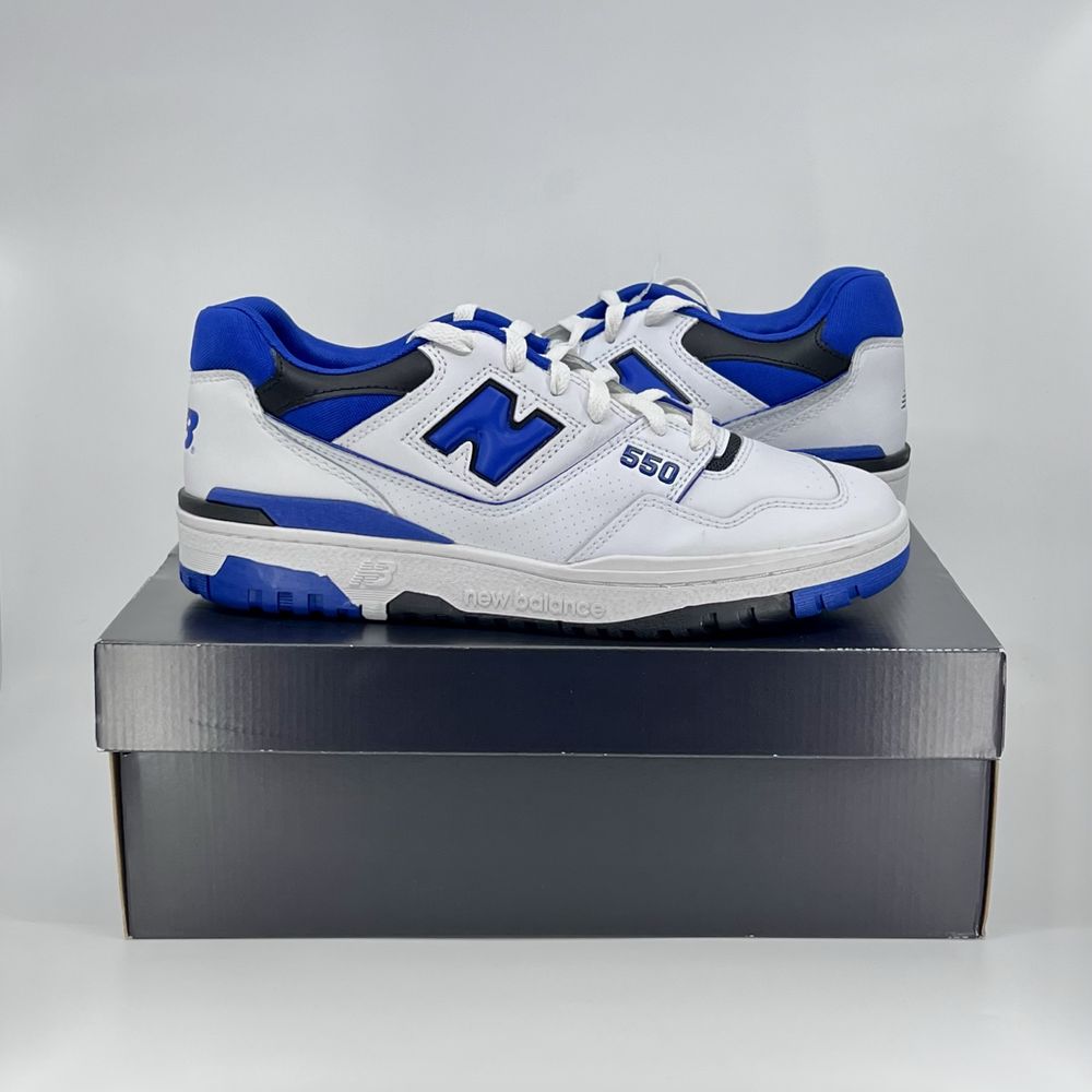 New Balance 550 White/Royal Blue | 43 | Originali 100% |