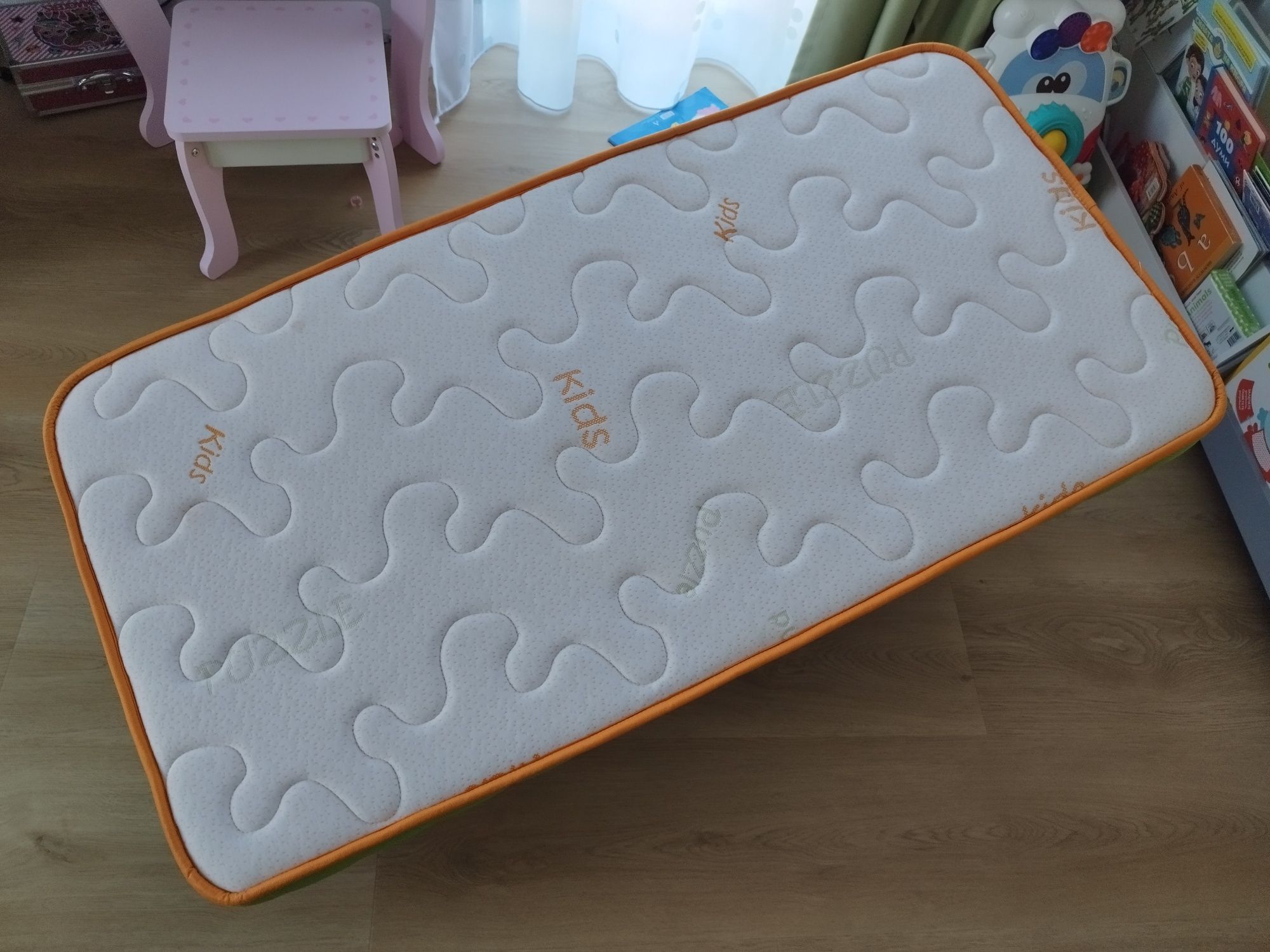 Детски матрак за легло кошара ISLEEP Двулицев матрак BABY PUZZLE 60/12