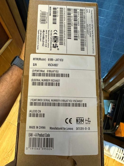 Monitor LED 21" Full HD Lenovo ThinkVision E21-10 - NOU, SIGILAT