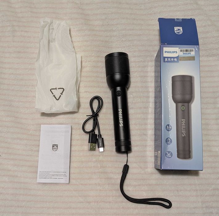 Ултра мощен LED фенер Philips SFL8168