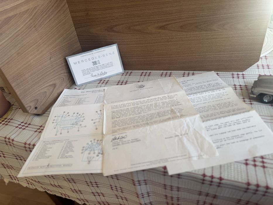 Macheta Mercedes-Benz 300SL Franklin Mint