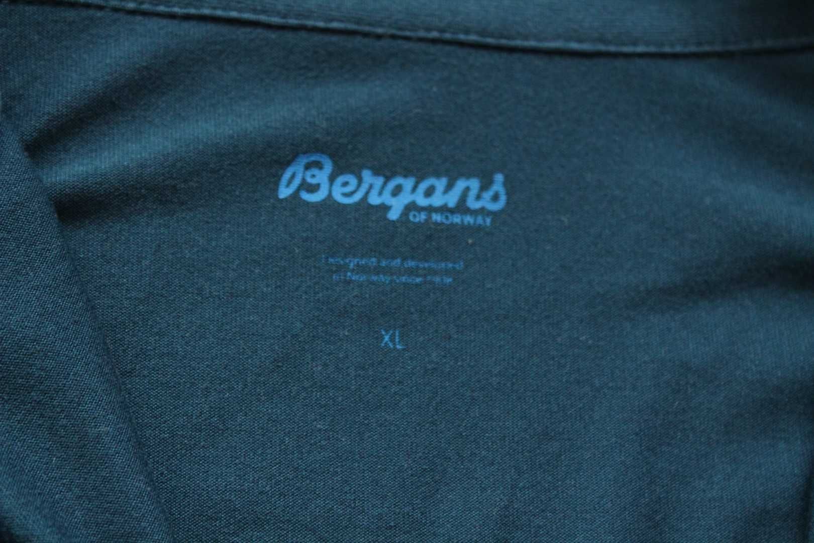 BERGANS OF NORWAY - мъжка тънка стреч горница, размер XL
