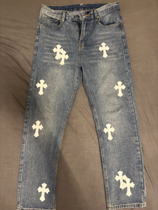 Дънки chrome hearts