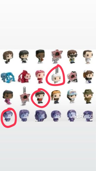 фигурки stranger things очень странные дела осд funko