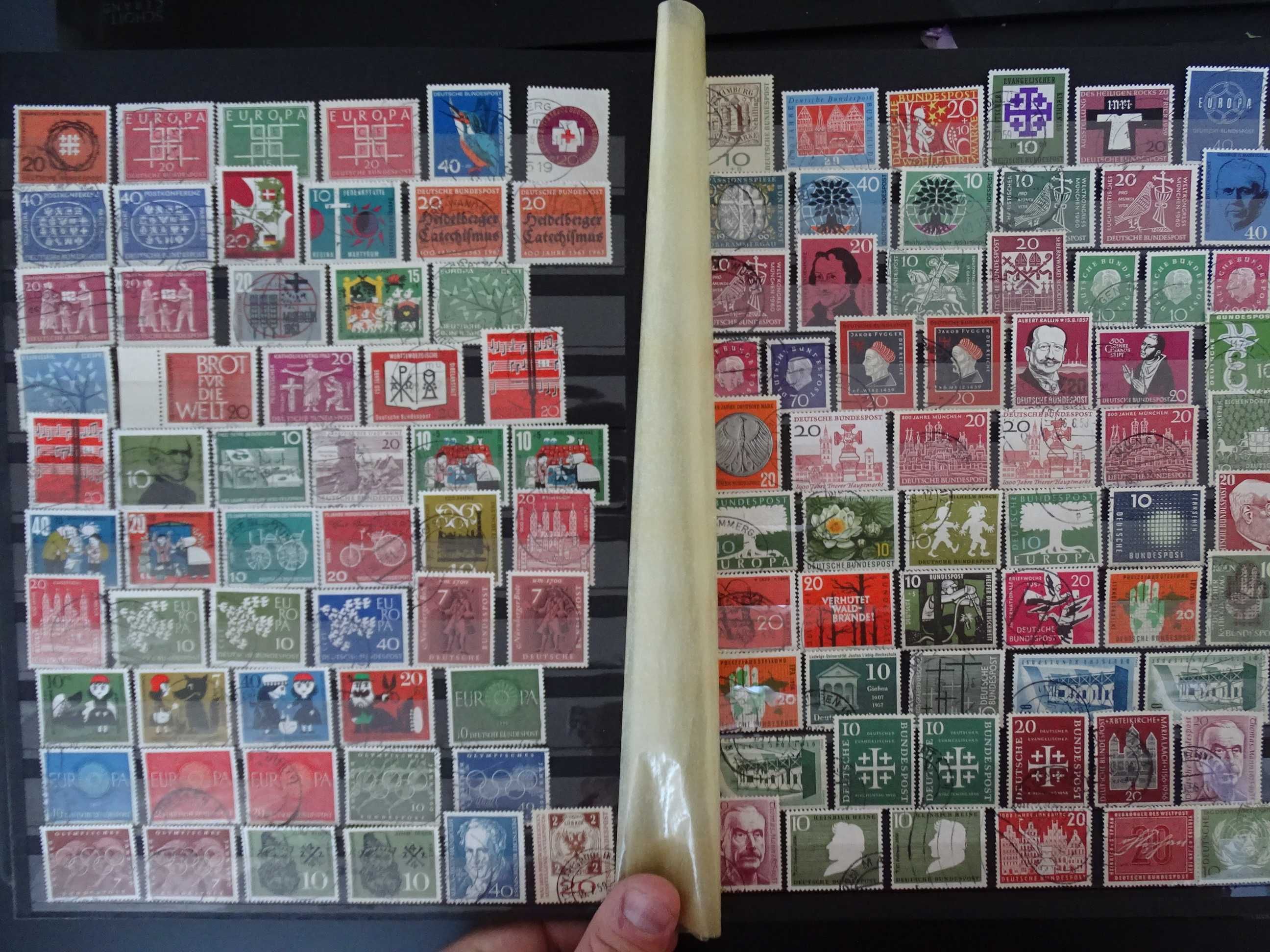 Germania Bund - Clasor cu timbre stampilate 1960-1980 (Lot 340)