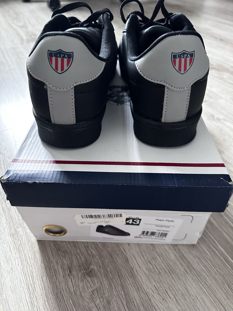 Pantofi Sport U.S Polo Assn, Piele Ecologică, Mărimea 43 - Noi