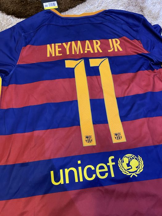 Tricou Neymar Junior Barcelona 2015 Patch LFP