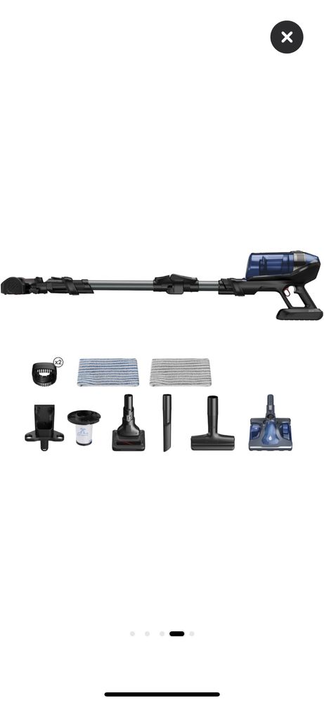 Вертикалната прахосмукачка  Rowenta X-FORCE Flex 12.60 Aqua