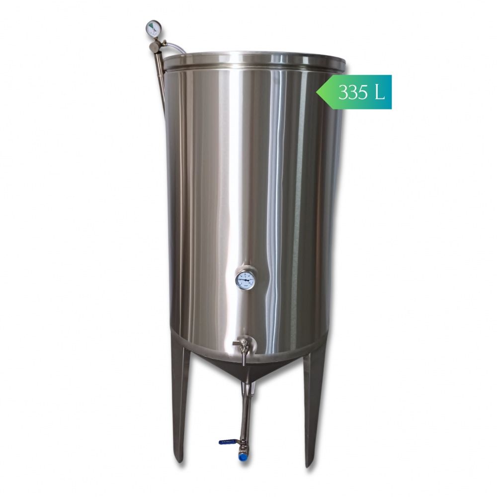 Fermentator Rezervor inox cu capac flotant 335 litri