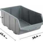 Пластмасова кутия с размери 264х434х168 мм