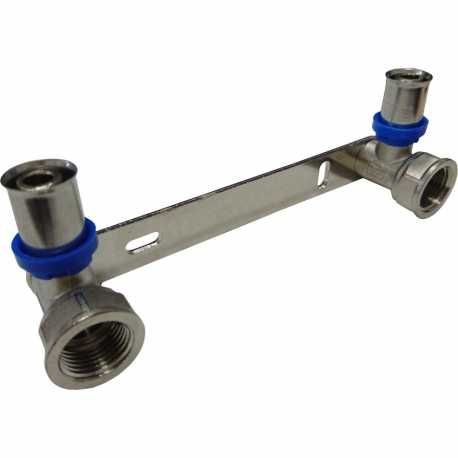 3 bucati cot sertizare dublu pex 16×1/2"×150mm