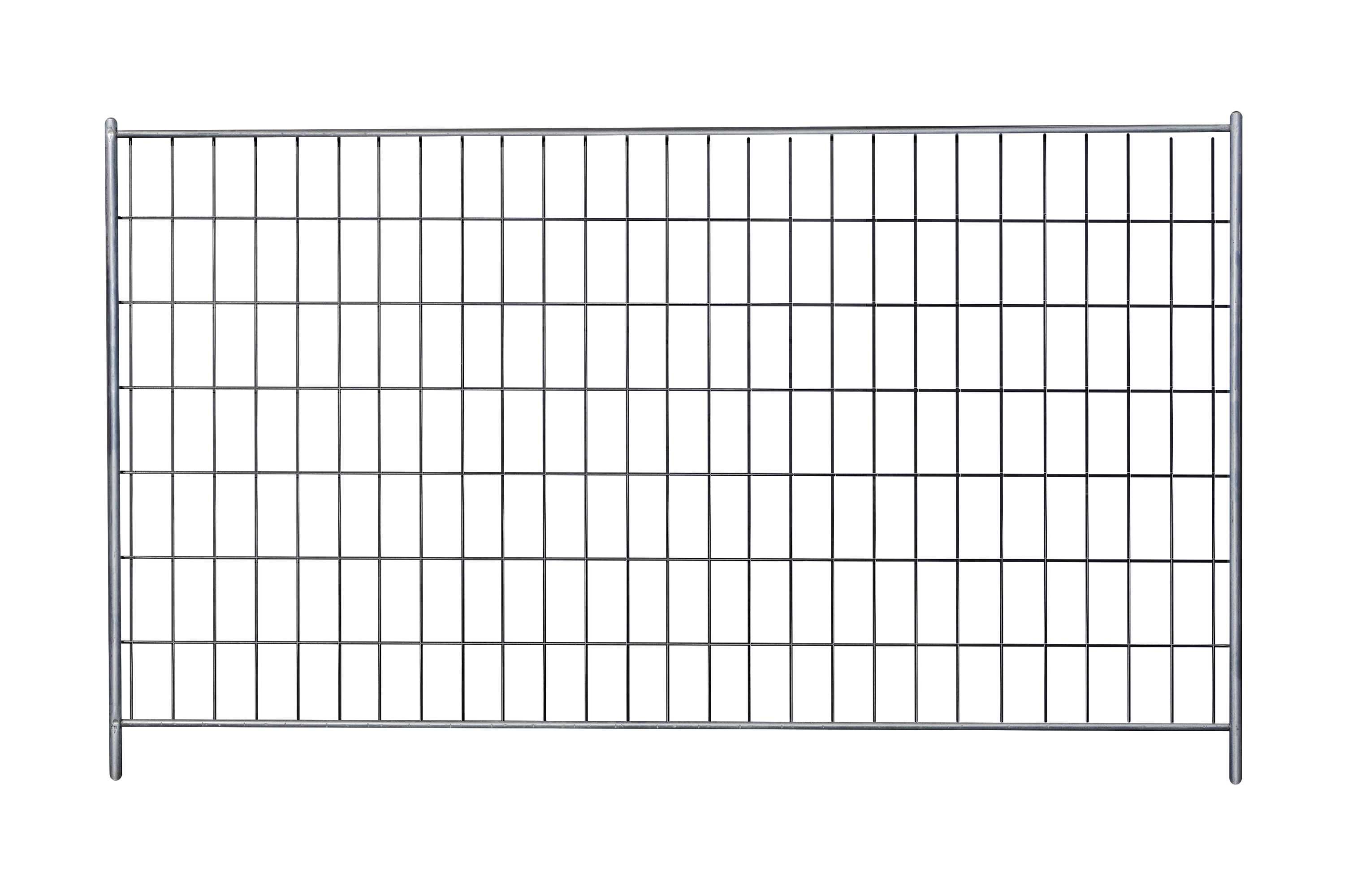 Gard mobil zincat pentru imprejmuire santier / evenimente