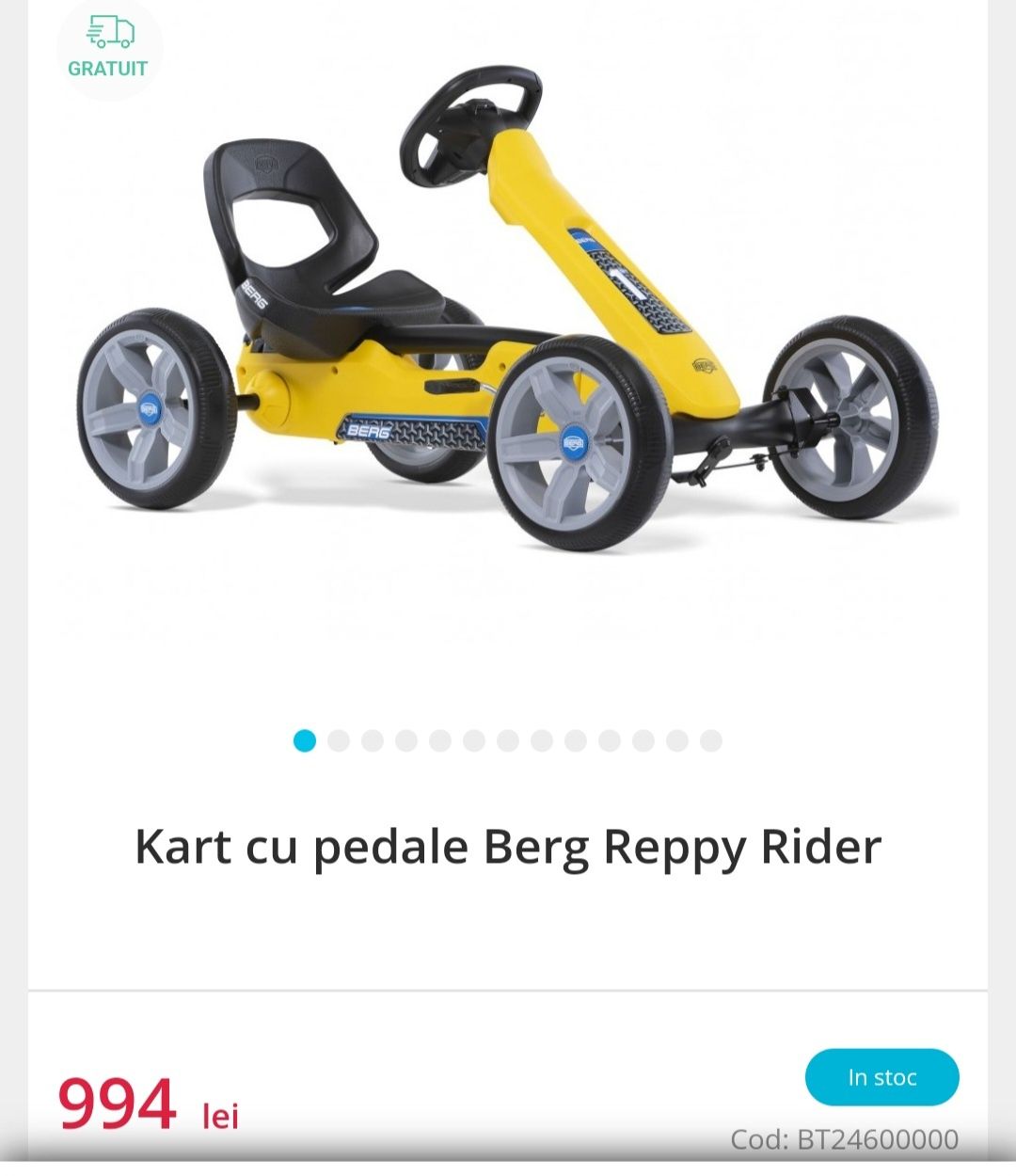 Kart berg pentru copii