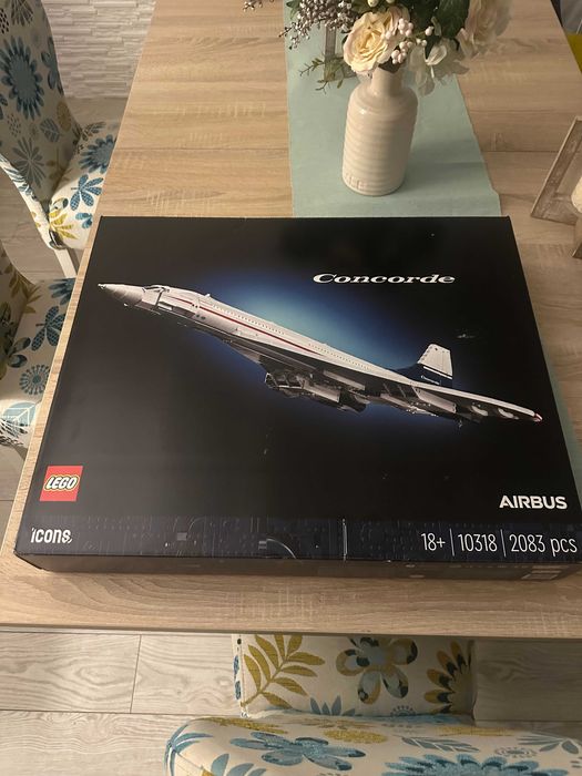 LEGO Icons Concorde (10318) – Sigilat, original