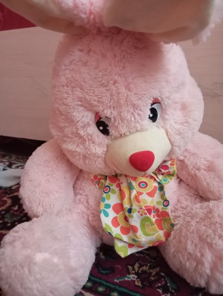 Мягкая игрушка медведь и зайчик