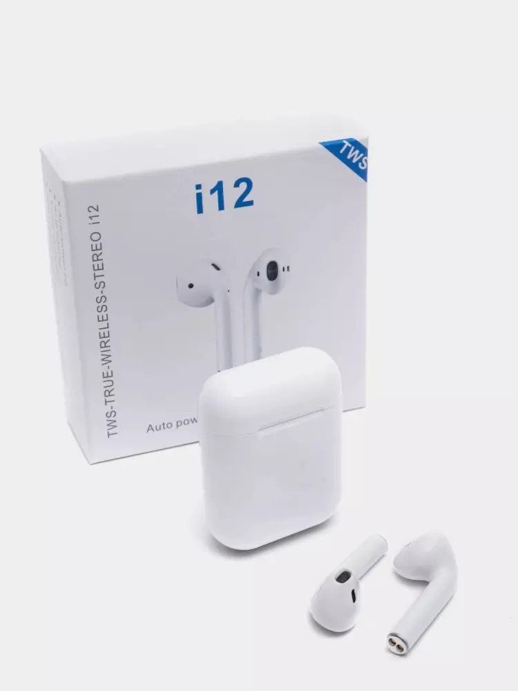 Airpods TWS simsiz quloqchinlari

 - TWS i12 simsiz quloqchin naushnik