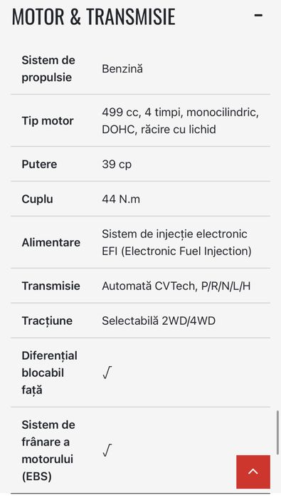 Vand ATV Segway AT5L EPS-2024-424km