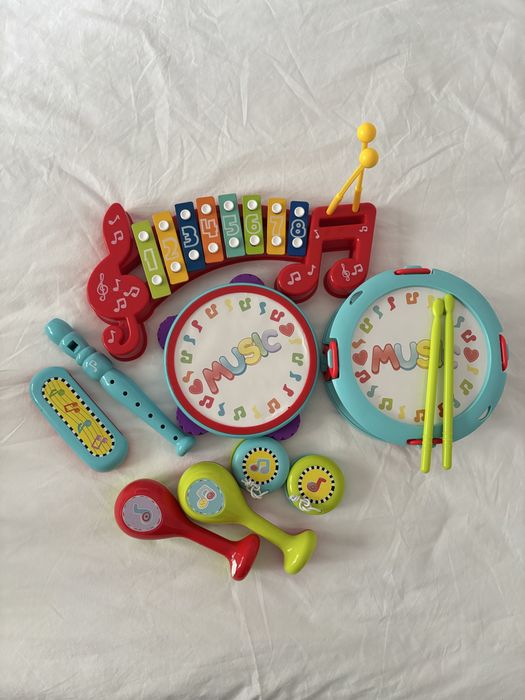 Jucarii bebe set instrumente muzicale