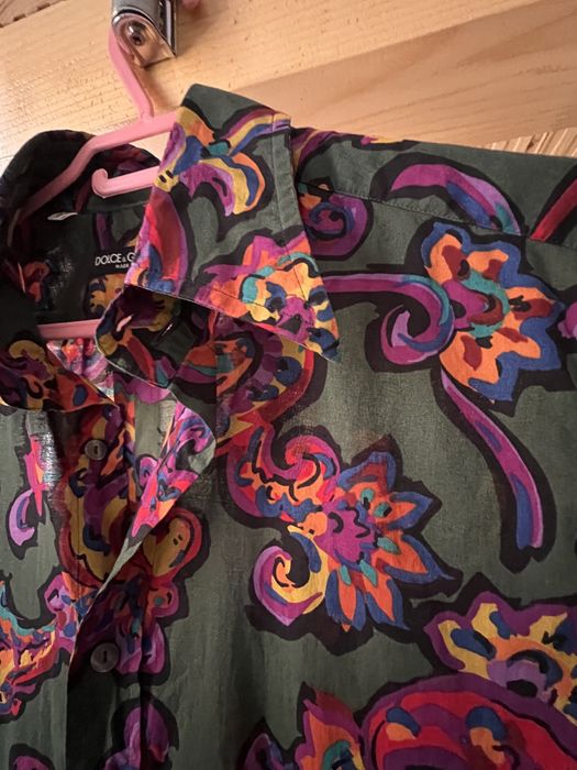 Camasa barbati model floral Dolce Gabbana ocazie