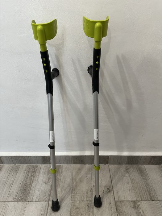 Set carje copii, negru/verde