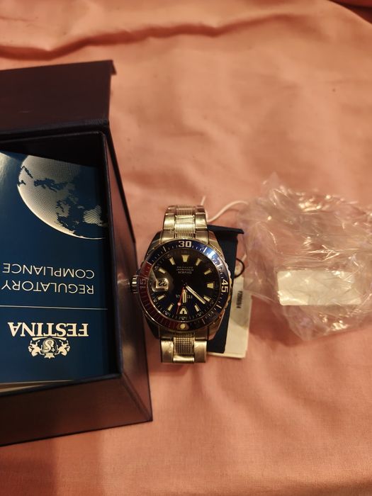 festina 41mm geam safir